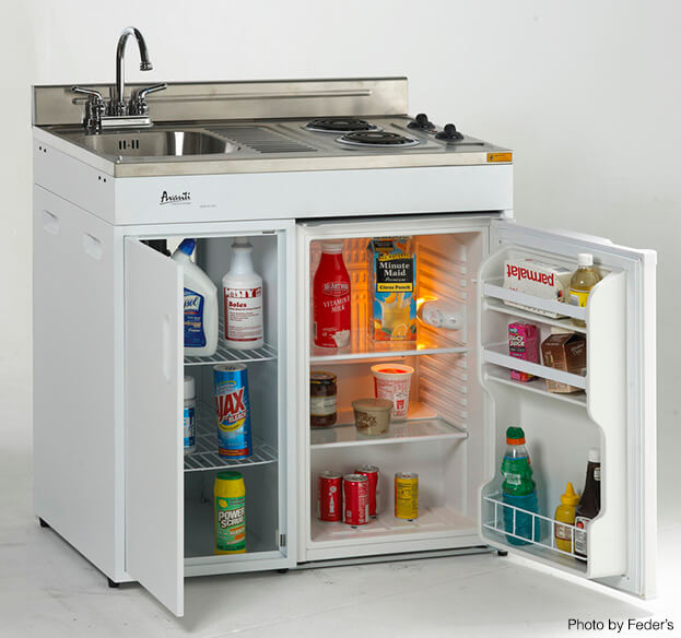 Small Kitchen With Avanti Appliances Small Kitchen With Avanti Appliances